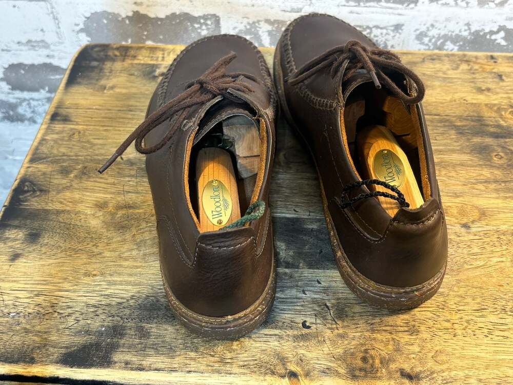 Clarks Originals Mens Trapell Pace - Dark Brown Lea Casual Men 9.5 uk 42.5 - Picture 9 of 10